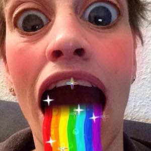 Snapchat Regenbogenfilter