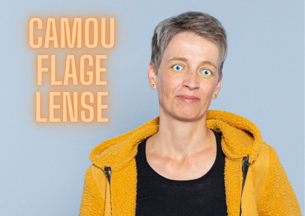 Die Camouflage Lense macht dich im Metaversum unsichtbar vor neugierigen Blicken.