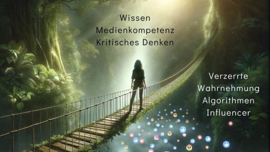 Vortragsfolie: Unsere Verbündeten sind Wissen, Medienkompetenz und kritisches Denken